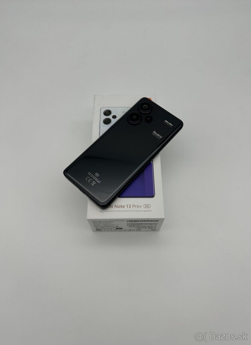 Xiaomi Redmi Note 13 Pro+ 12/512GB Midnight Black + ZÁRUKA