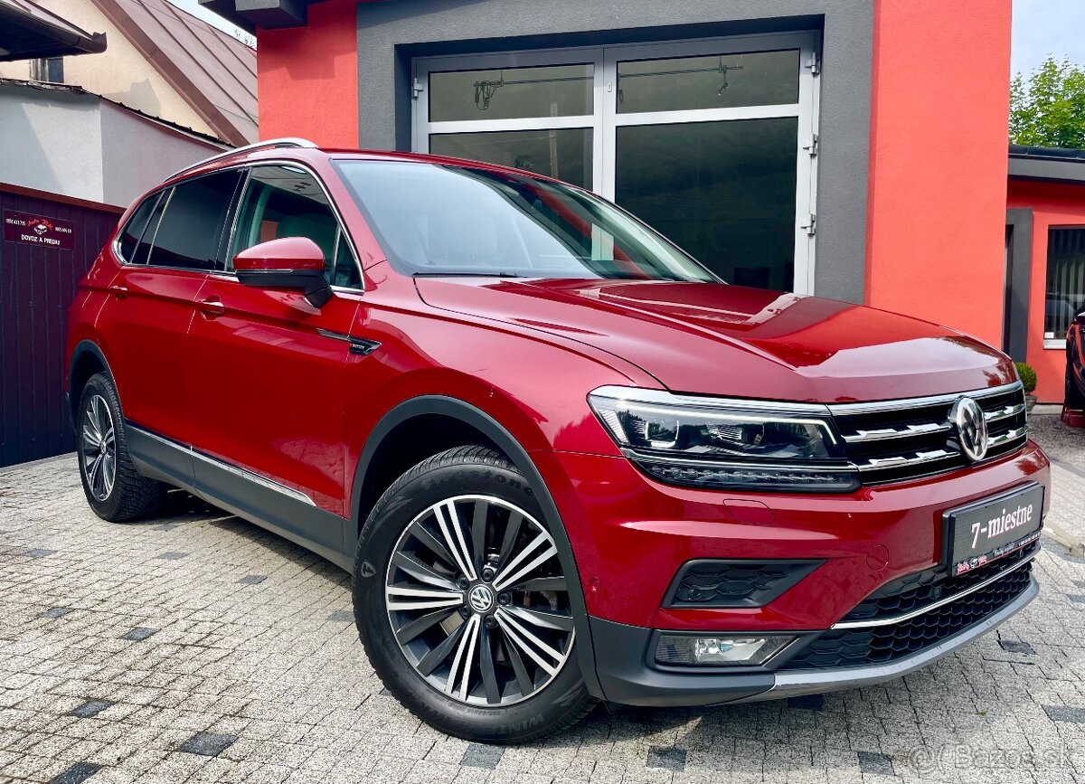 Volkswagen Tiguan Allspace 2.0 TDI 190k 4MOTION -7 MIESTNY-