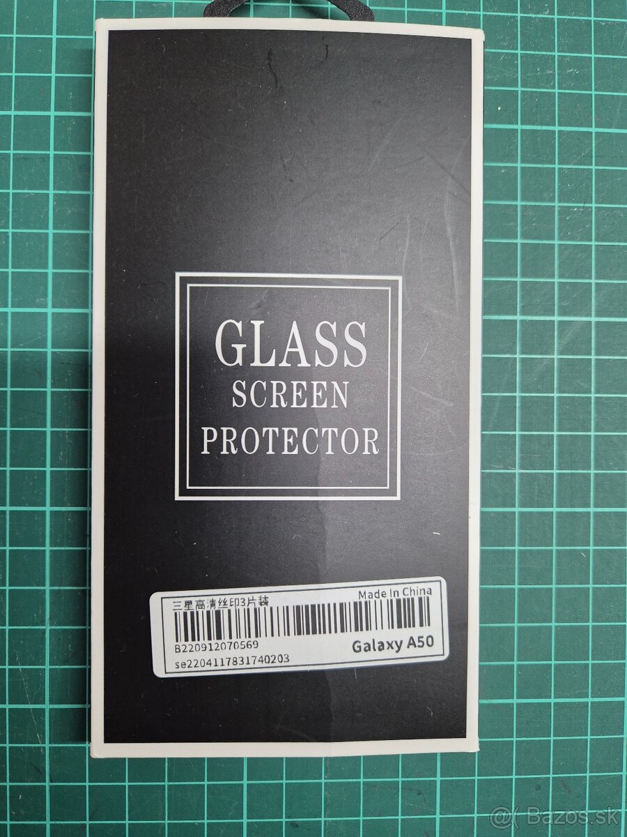 3 x ochranné sklo na Samsung Galaxy A50.