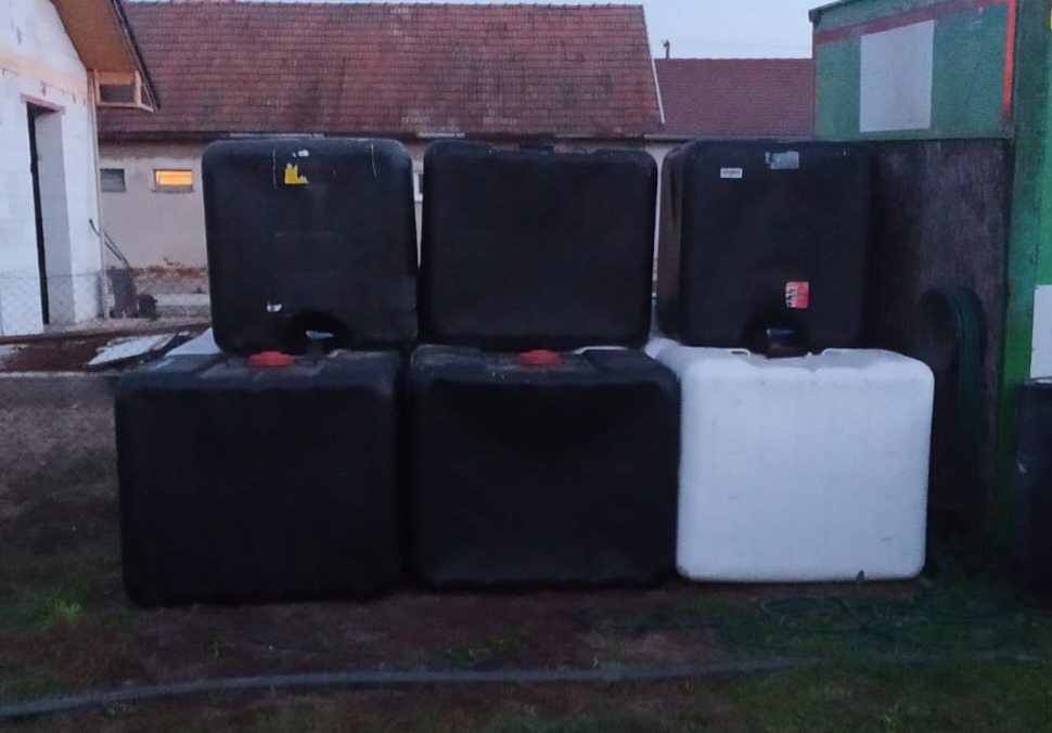 Ibc 1000l drevo sklad klietka zahrada
