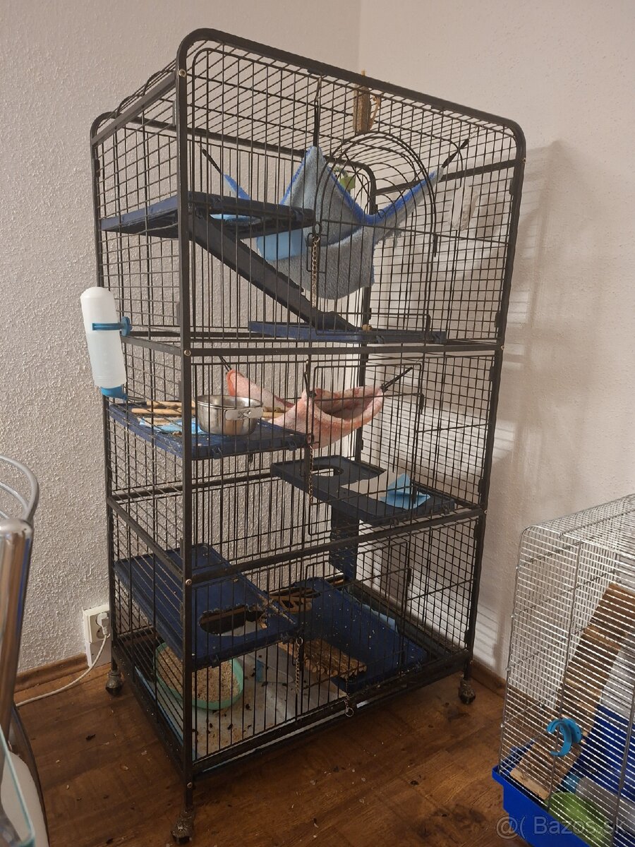 REZERVOVANE - Klietka pre potkany