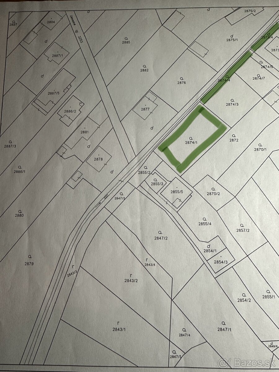 Predám pozemok 1031m2