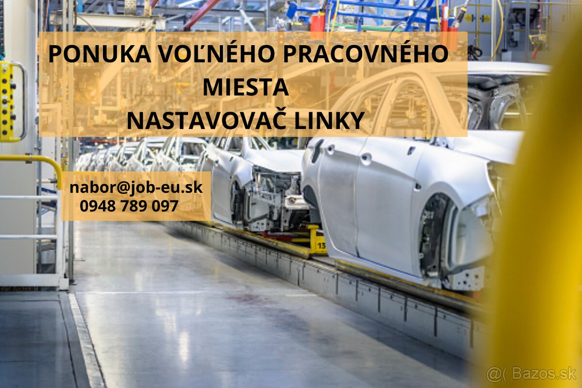NASTAVOVAČ LINKY - NÁMESTOVO