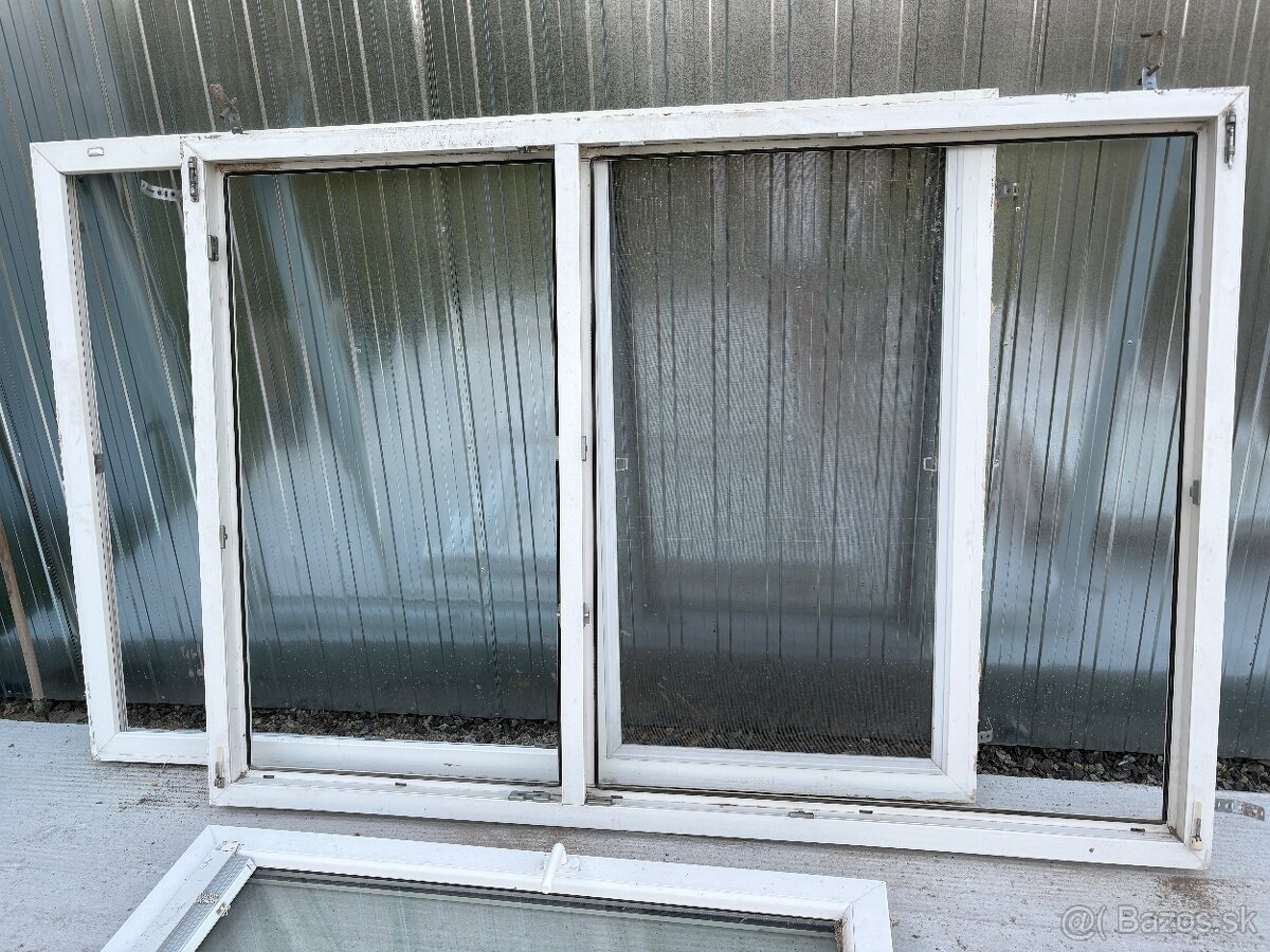 Plastové okno s rámom 200x140
