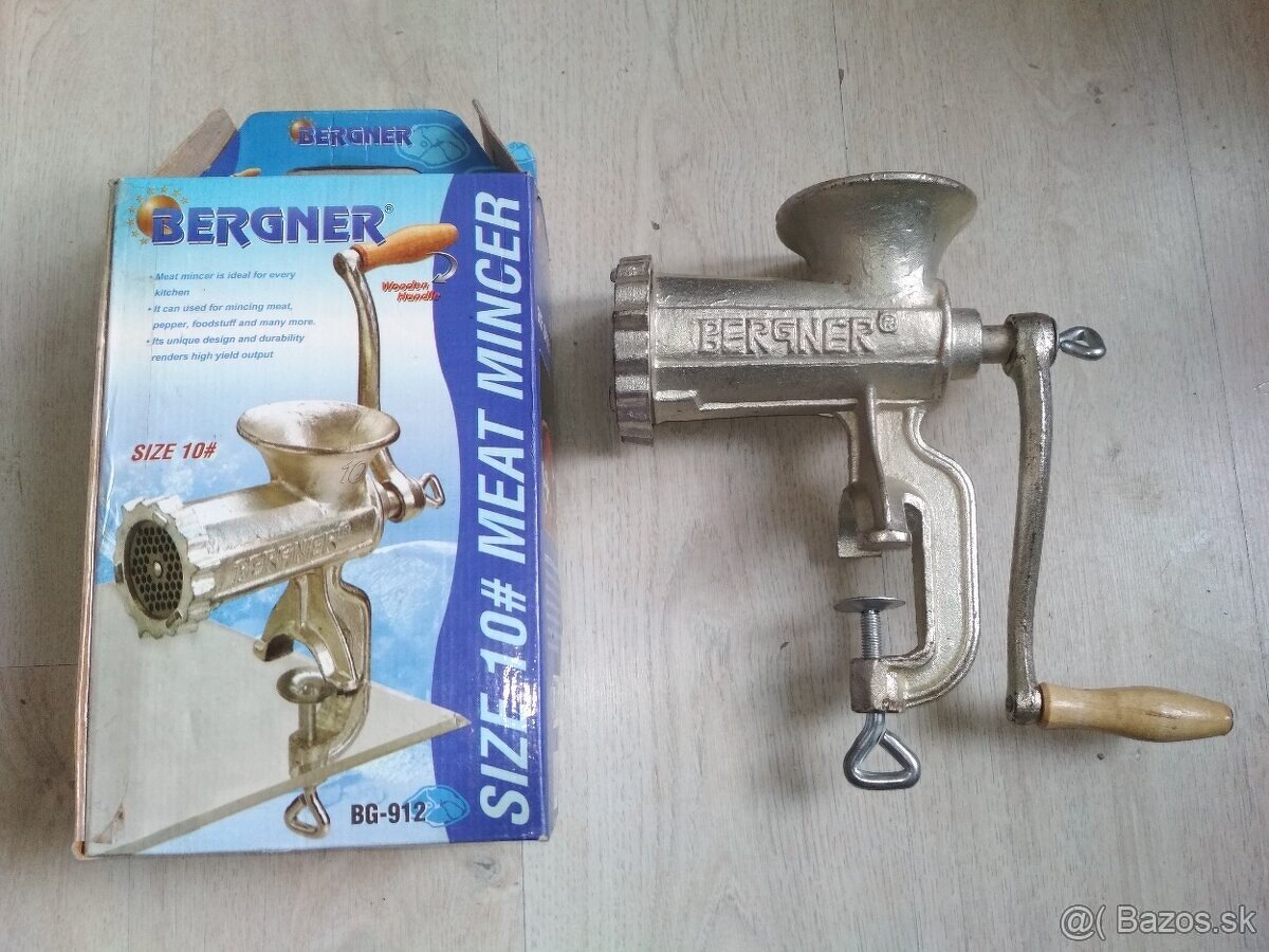 Ručný mlynček na mäso č.10