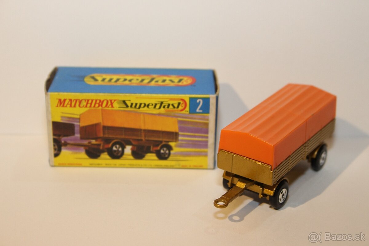 Matchbox SF Mercedes trailer