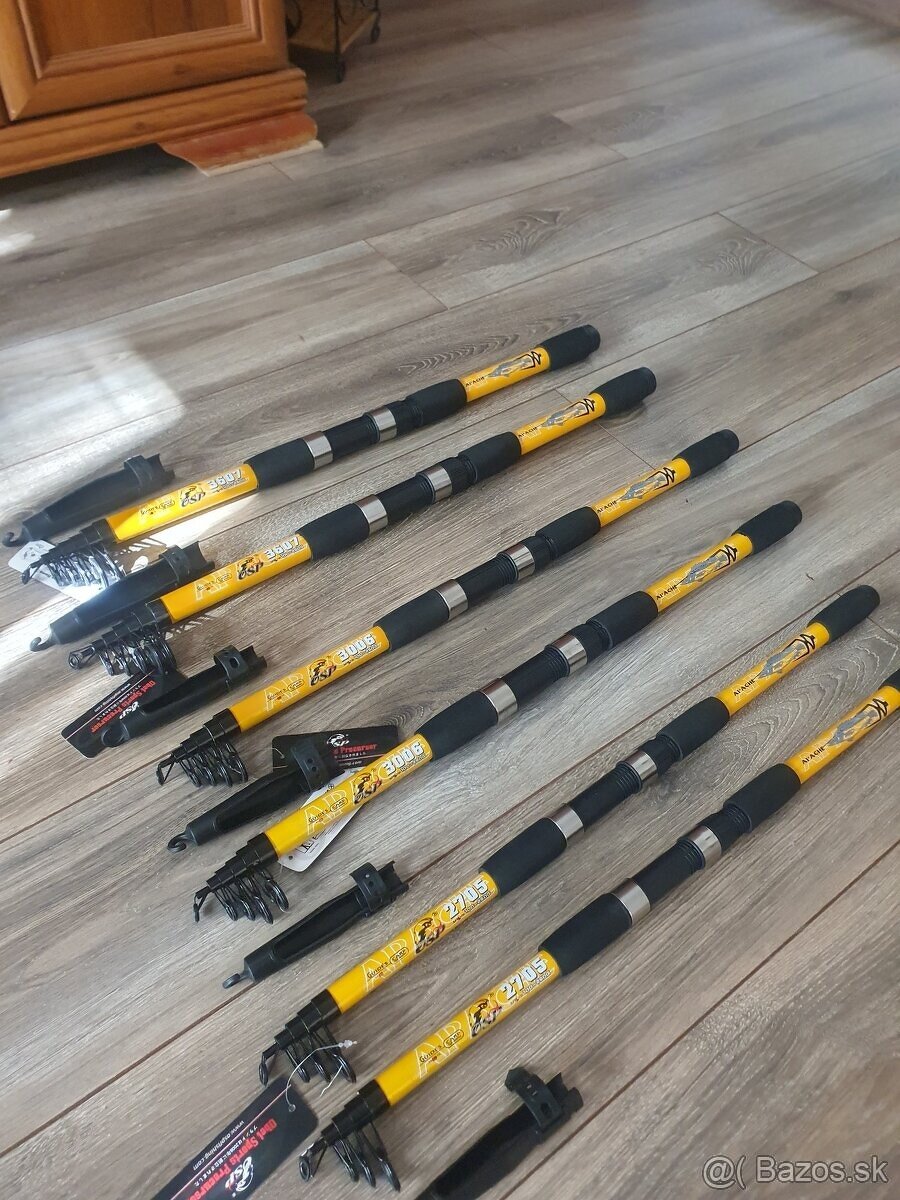 Predam nove udice APACHE,2,7-3,0-3,6 metra,kus 15 eur