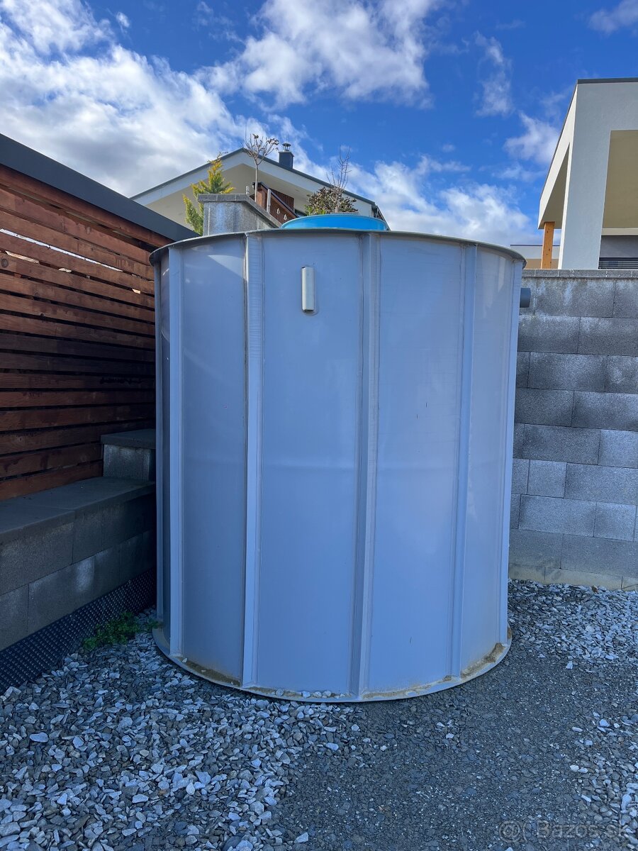 Nádrž na dažďovú vodo 6m3