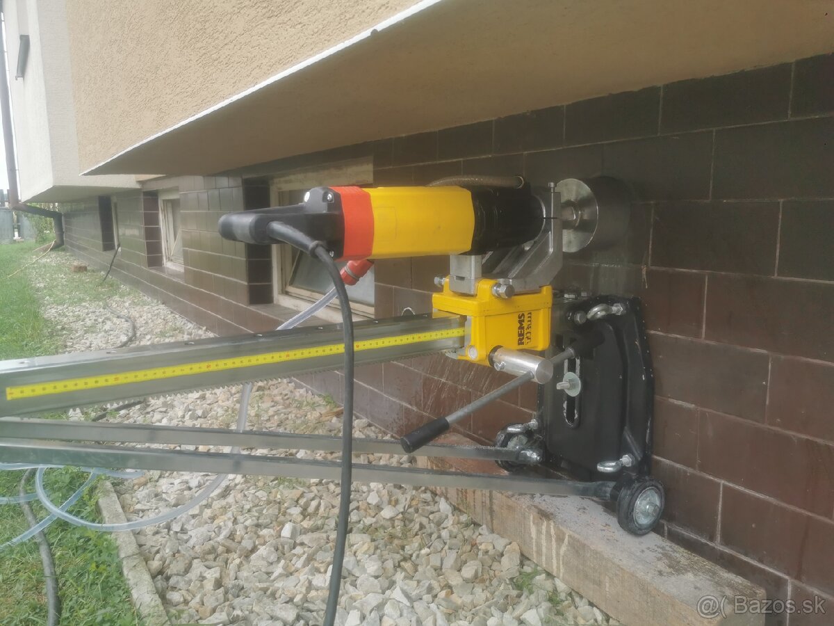 Jadrové vŕtanie, Zmrazovanie potrubia