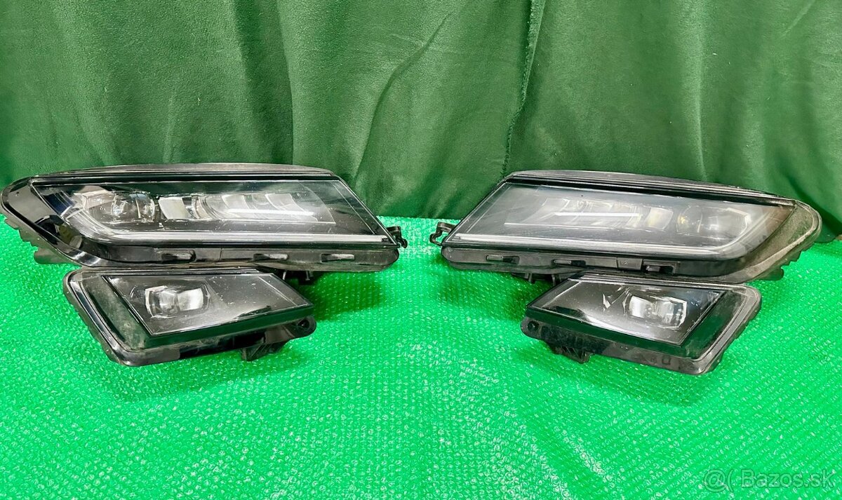 Škoda Kodiaq ľavý a pravý svetlomet FULL LED
