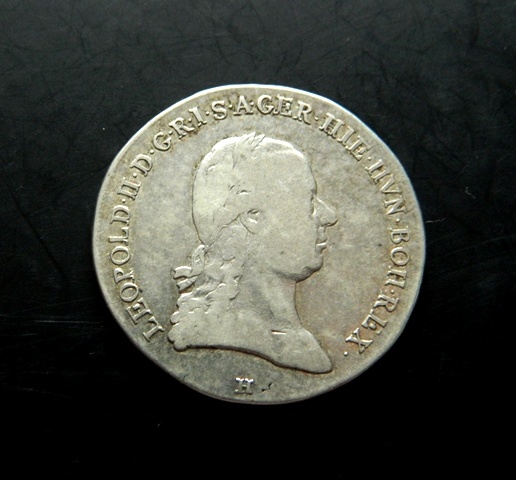 Predám 1 toliar 1791 H Leopold I.