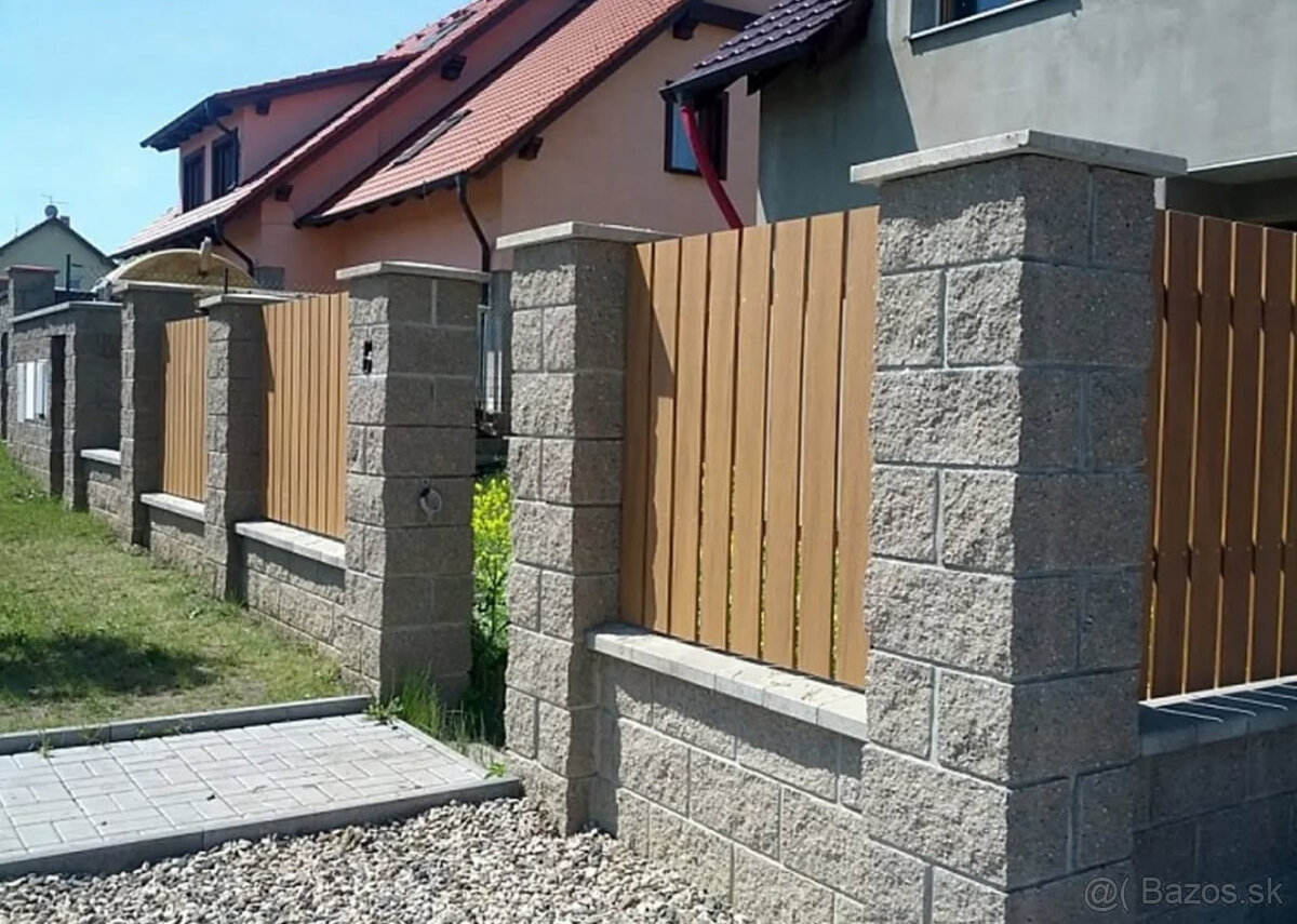 WPC plotové dosky, schodové dosky a terasové dosky