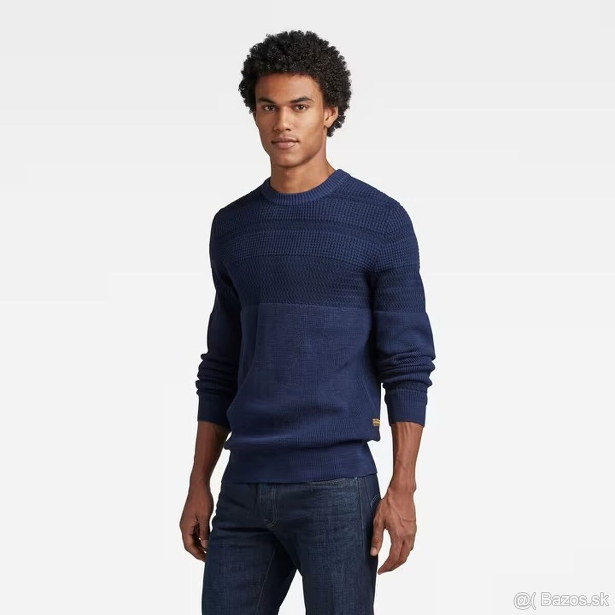 NOVÝ Pletený pulóver (sveter) G-STAR CHARLY R KNIT, veľ. M