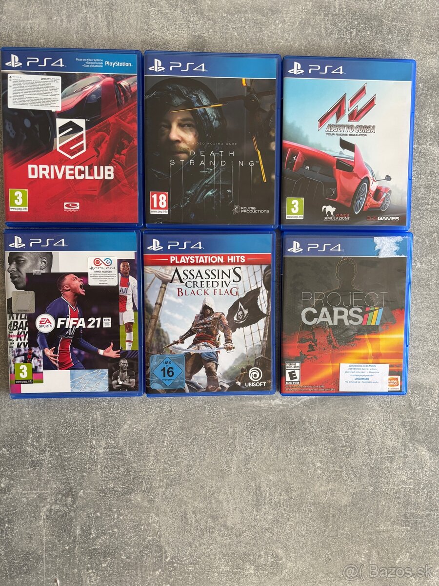 ❗️playstation PS4/PS5 hry - cena za 1 ks 11€❗️