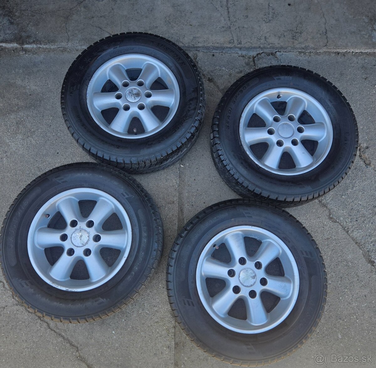 6x139,7 R16 et20 + 235/65R16C