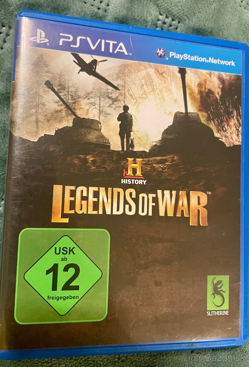 PS VITA hra HISTORY Legends Of War