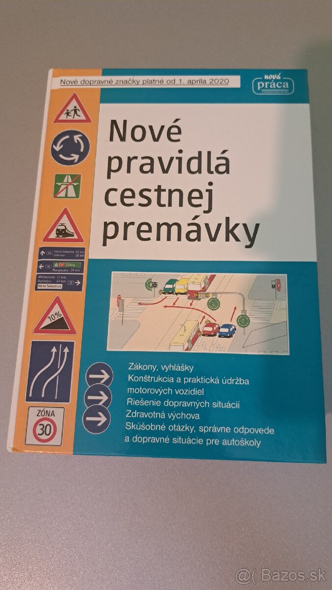 Kniha určená pre žiakov autoškoly
