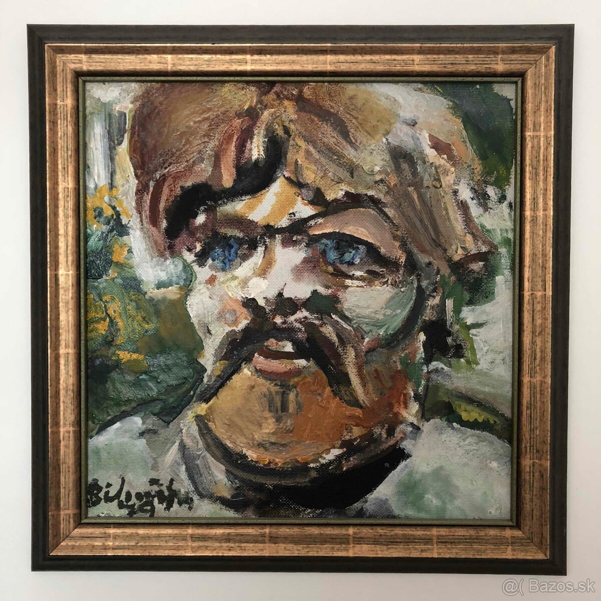 Obraz .    ANDREJ BELOCVETOV - portrét .