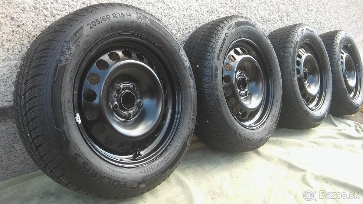 pl d 5x105 r16 Opel Astra J zimné 205/60 r16 - 8 mm kúpa2024
