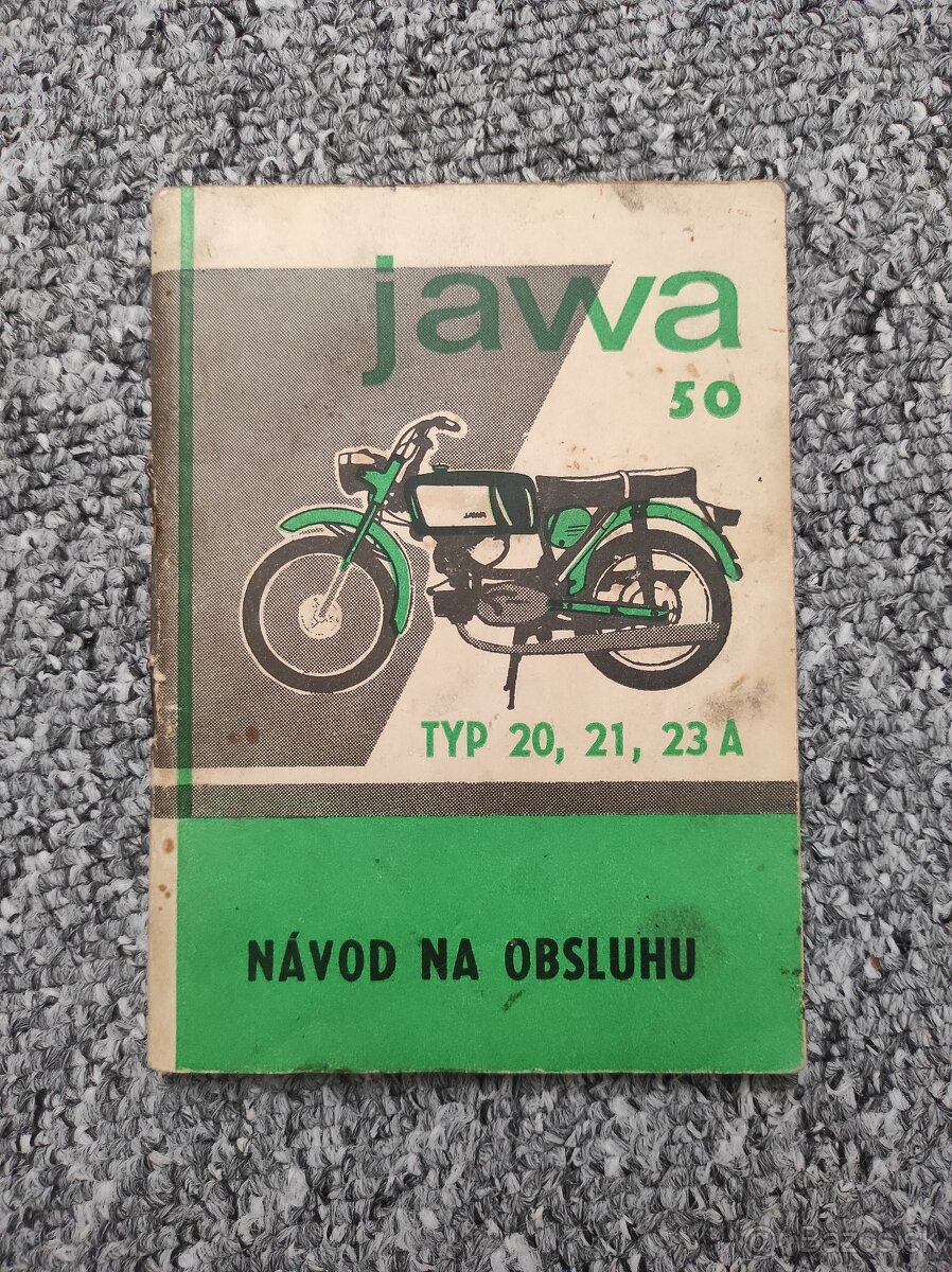 Příručka Jawa pionyr