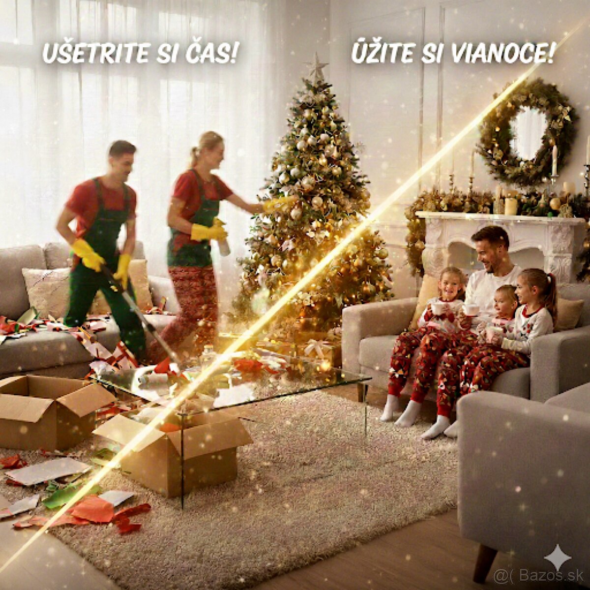 🎄Predvianočné UPRATOVANIE – Bratislava