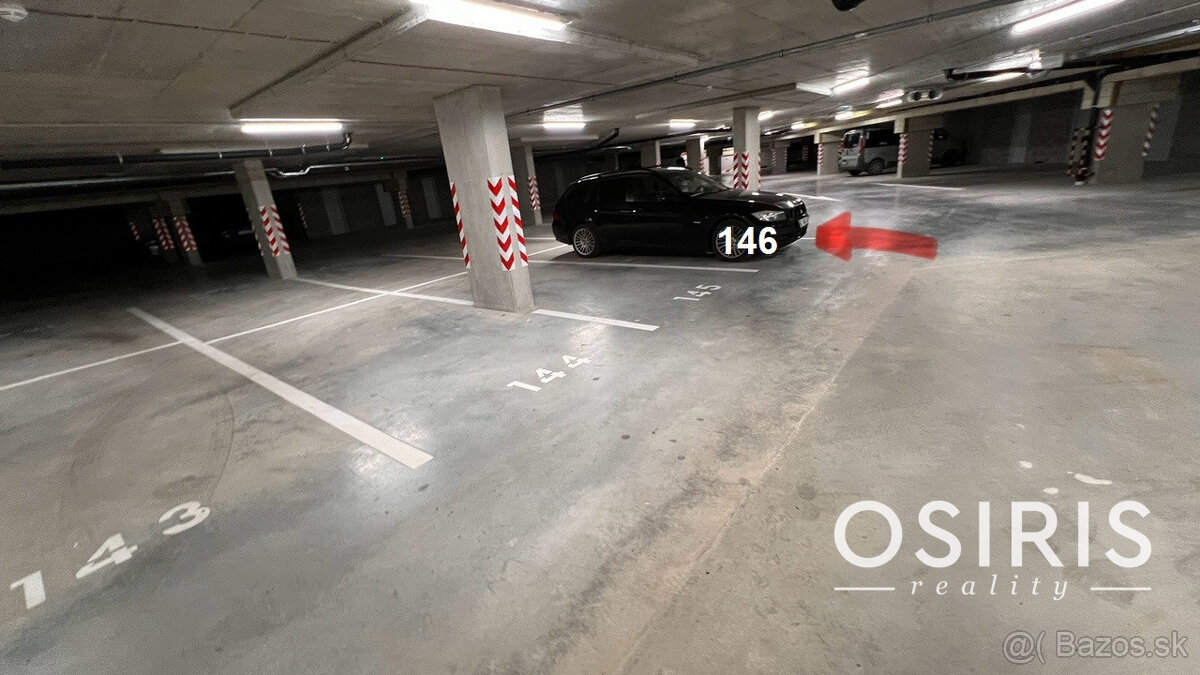 Prenájom parkovacieho státia v garáži Eduarda Wenzla, Rača