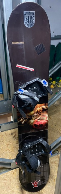 - - - Snowboard G-FORCE - "Hot Wheel" s viazaním - - -