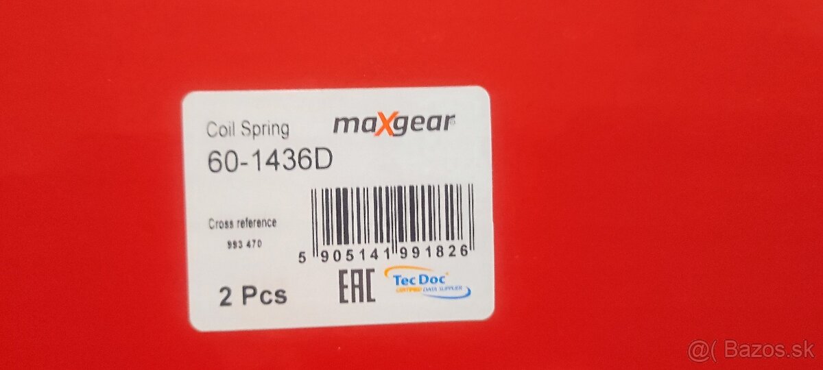 Pružiny na Dacia Duster