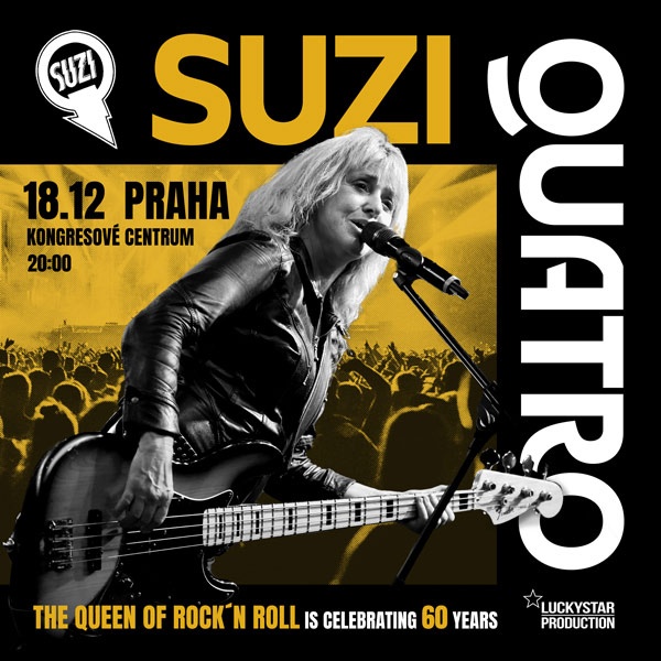 SUZI QUATRO koncert v Prahe
