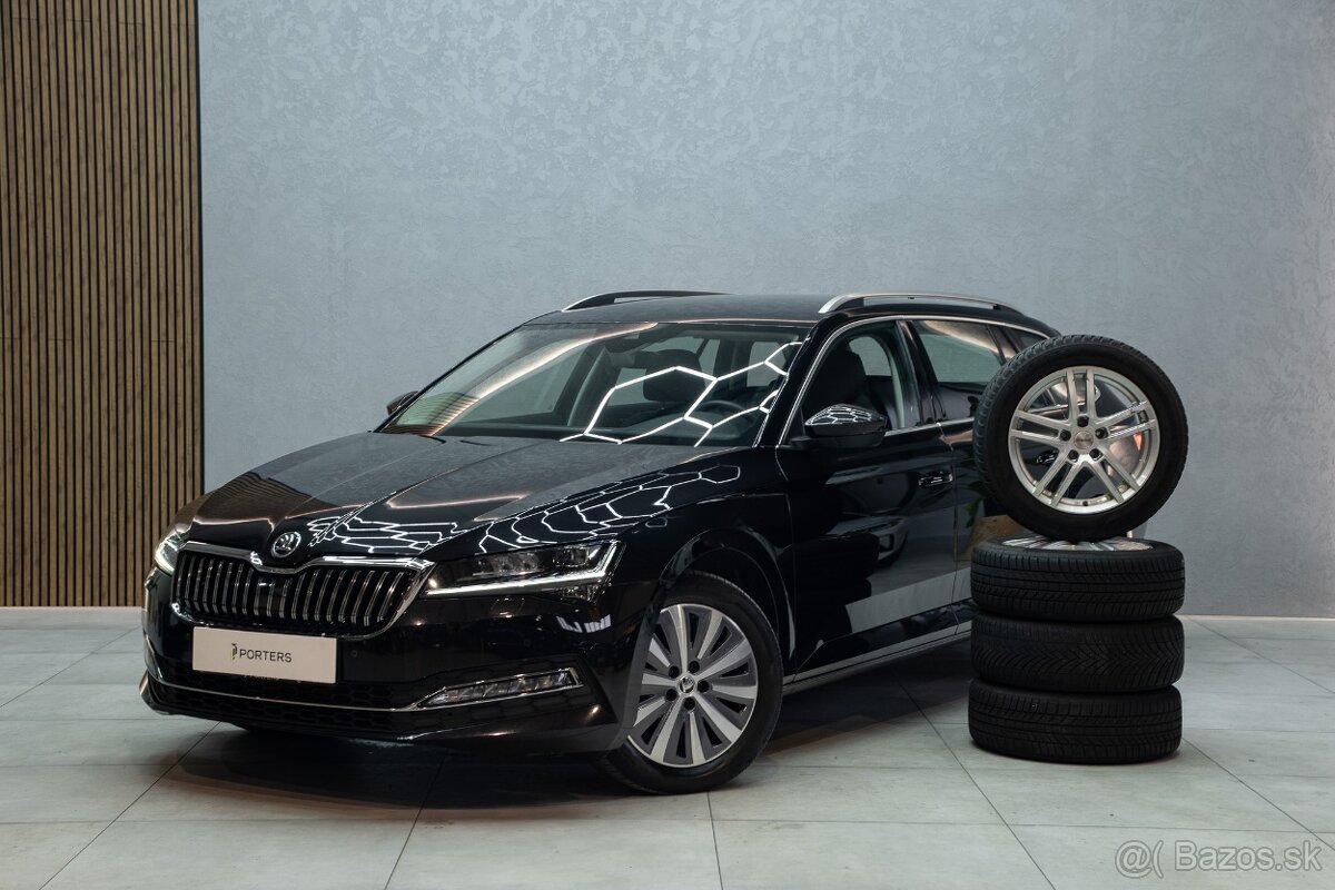 Škoda Superb 2.0TDI 147kW, automat, 2021, DPH