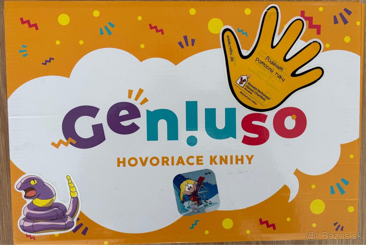 Hovoriace knihy s perom Geniuso