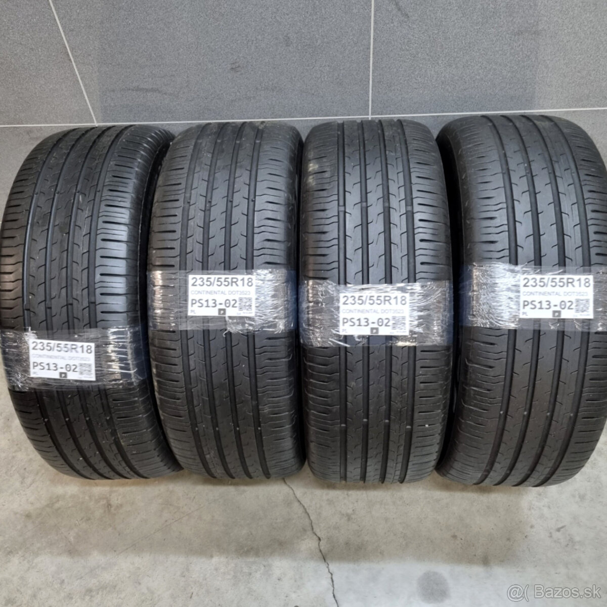 Letné pneumatiky 235/55 R18 CONTINENTAL