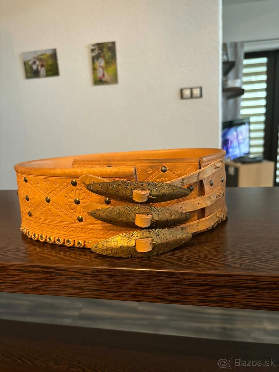 Detský ľudový detviansky opasok