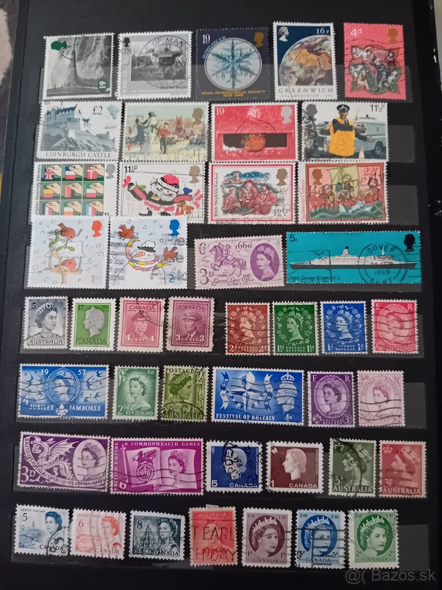 Známky Veľká Británia