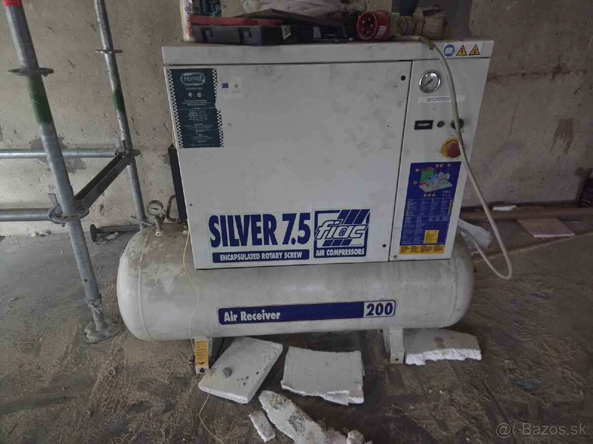 Fiac Silver 7.5 skrutkovy kompresor