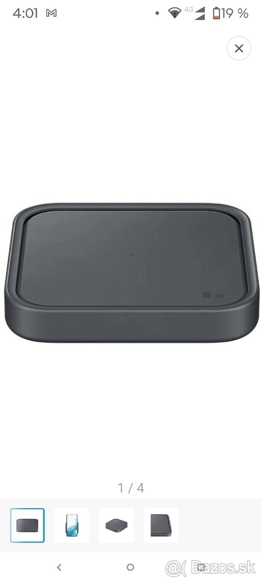 Predám Samsung Bezdrôtová nabíjacia podložka (15 W) čierna