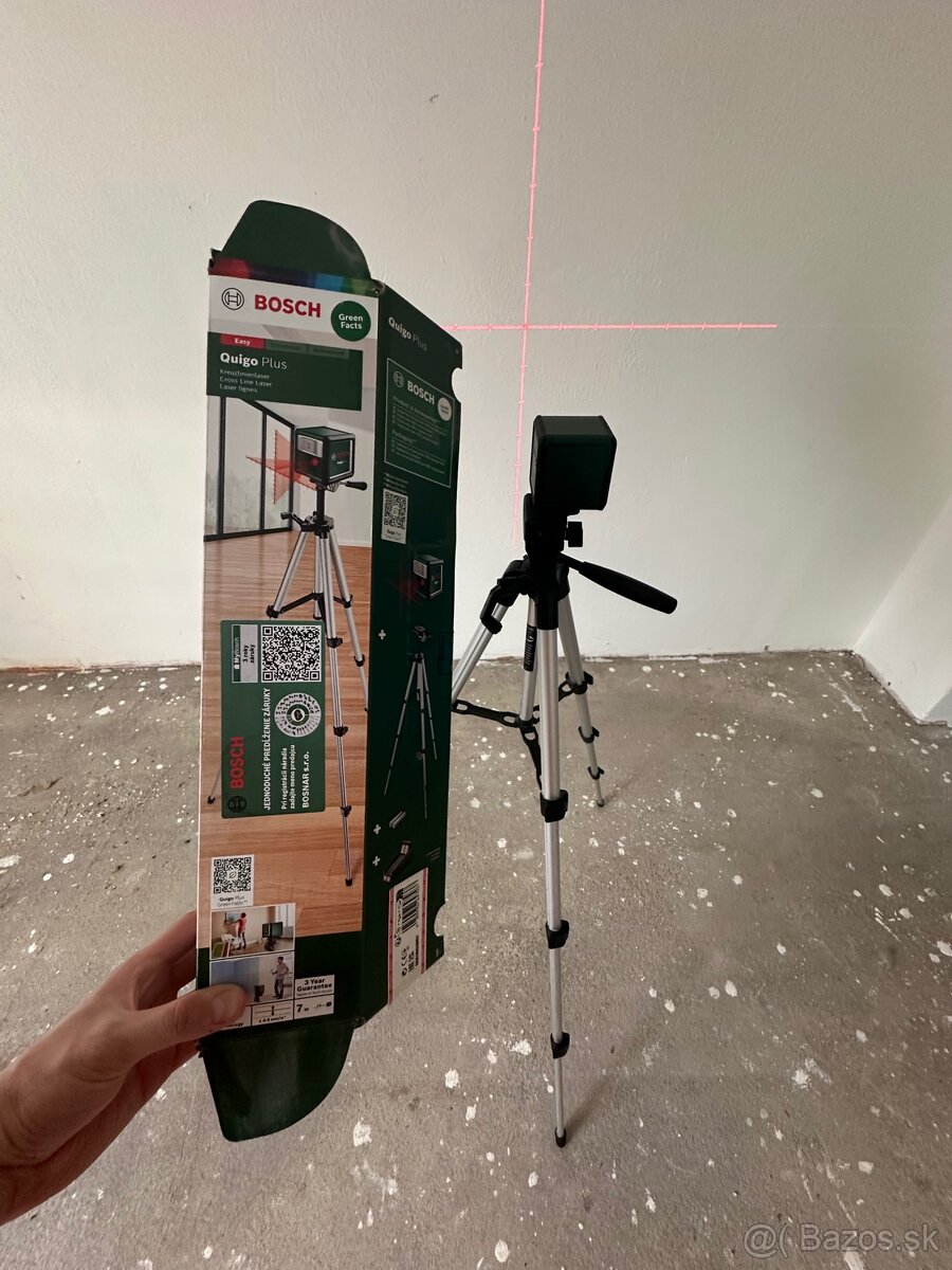 Predám raz použitý laser Bosch Quigo Plus