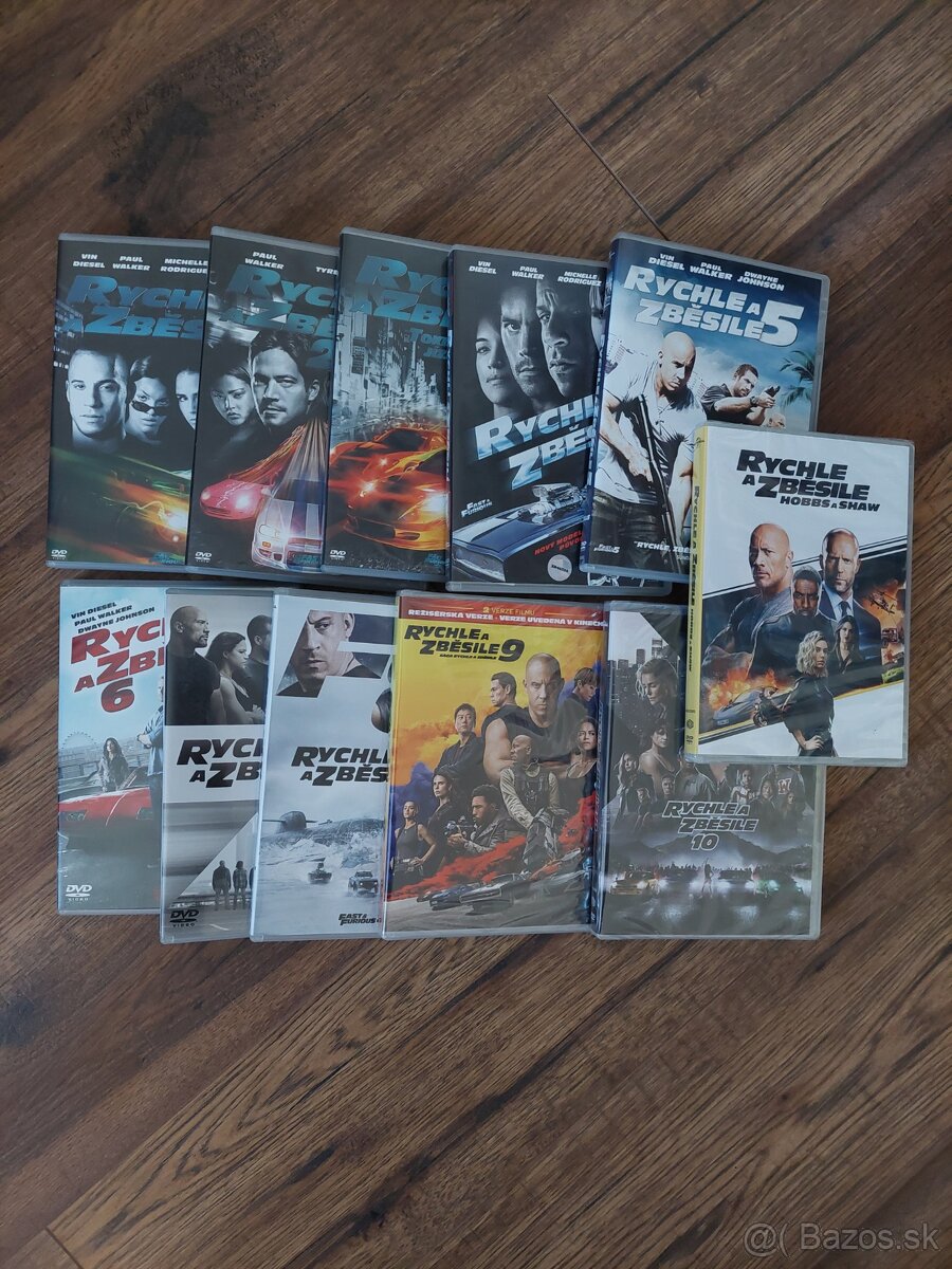 DVD Rychle a zbesilo