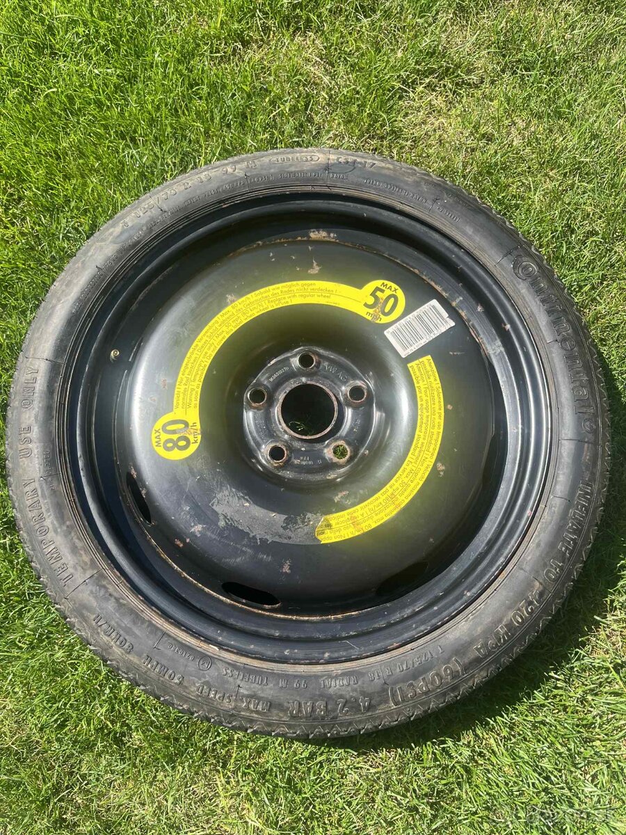 Dojazdové koleso VW R18