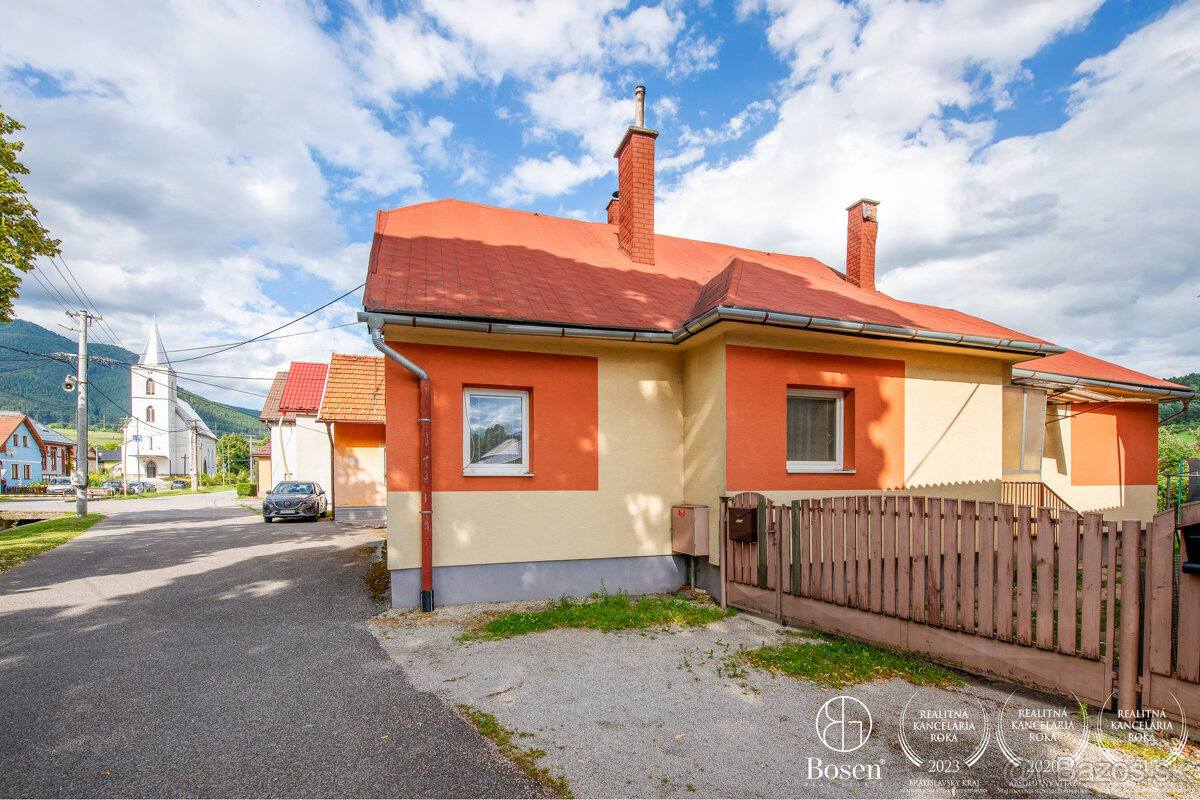 BOSEN | Na predaj rodinný dom(časť dvojdomu) v obci Likavka,