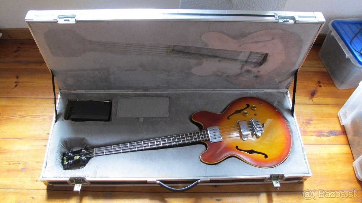 Basgitara Gibson EB-2, rok výroby 1966