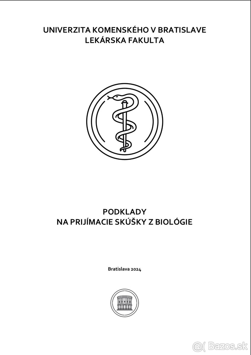 Súbor otázok na LFUK v Bratislave (rok 2024)