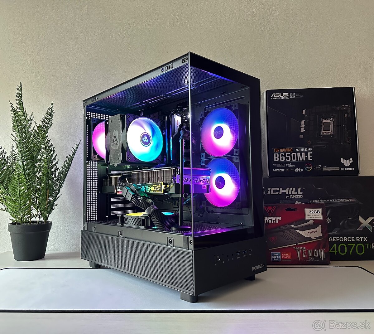 Ryzen 7 9800X3D•RTX 4070Ti Super 16GB•32GB RAM•1TB NVMe