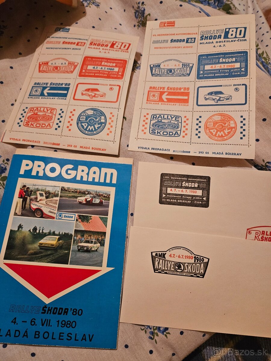 Propagacne materialy RALLY SKODA