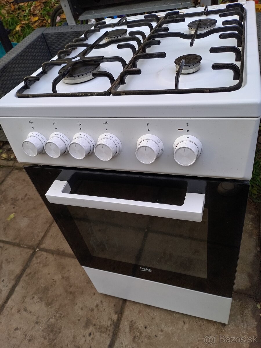 Kombinovaný sporák Beko