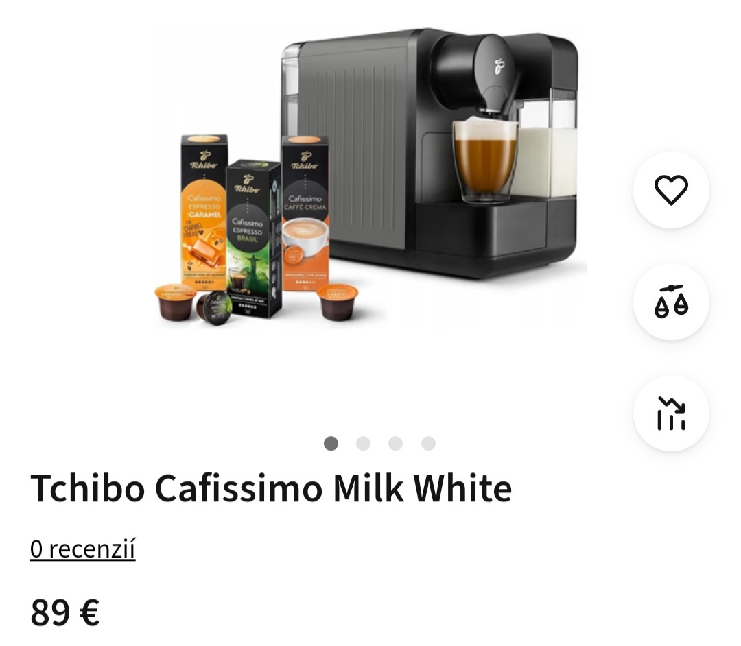 Tchibo Cafissimo Milk White