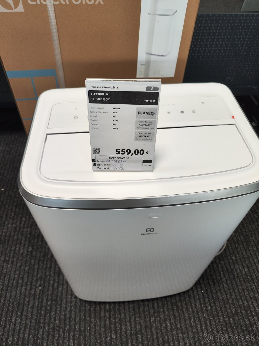 Mobilná klimatizácia Elektrolux EXP34U339CW -604