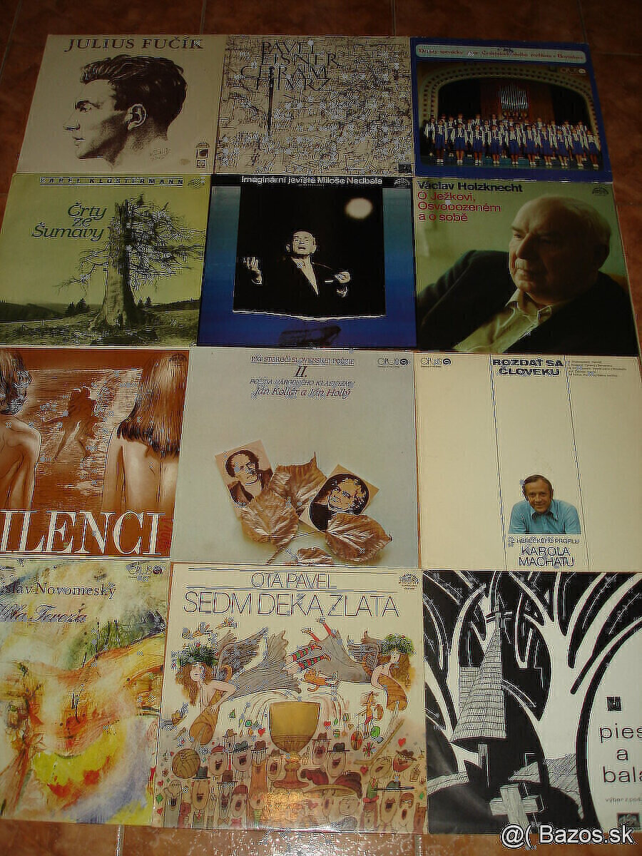predám literárne LP platne a poviedky