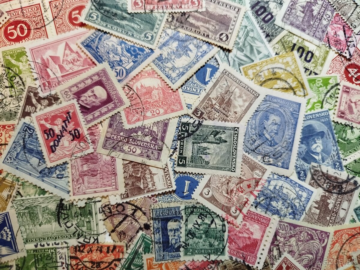 1. ČSR - mix známok