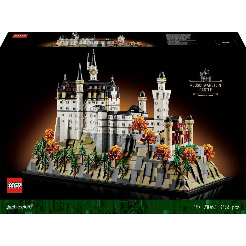 21063 LEGO Architecture Zámok Neuschwanstein